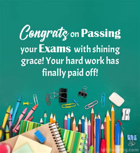 Getting your exam results .